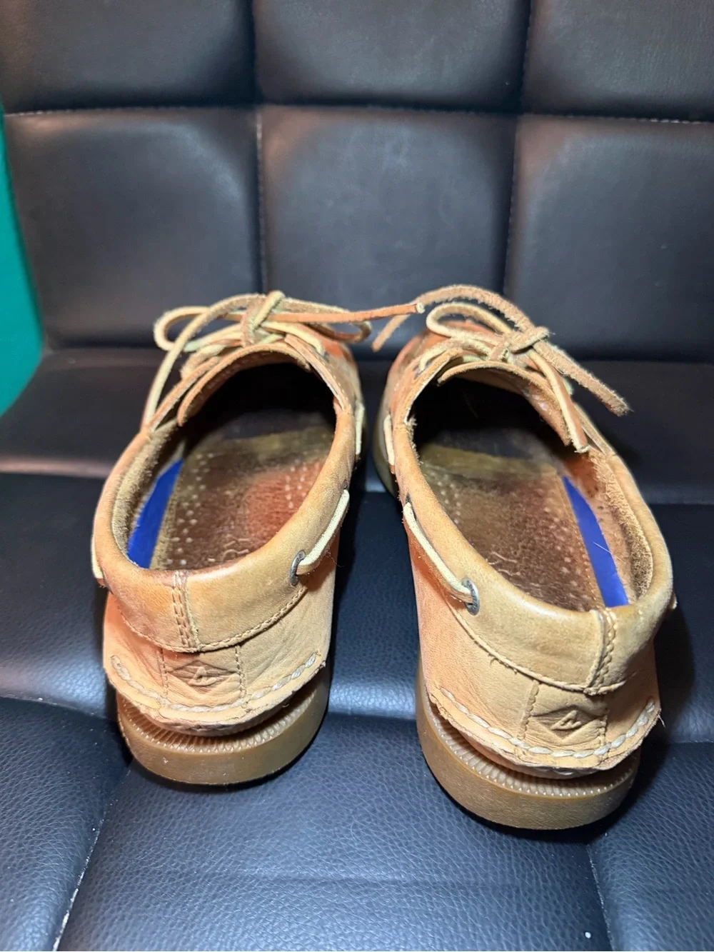 Sperry Men's Light Brown Leather Boat Shoes